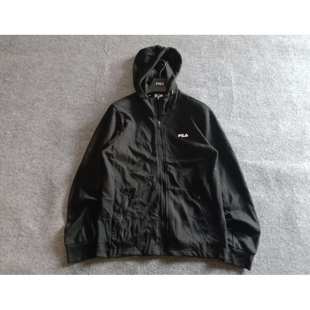 FILA TECH,HOODIE/ZIPER.Sz L Super Like New