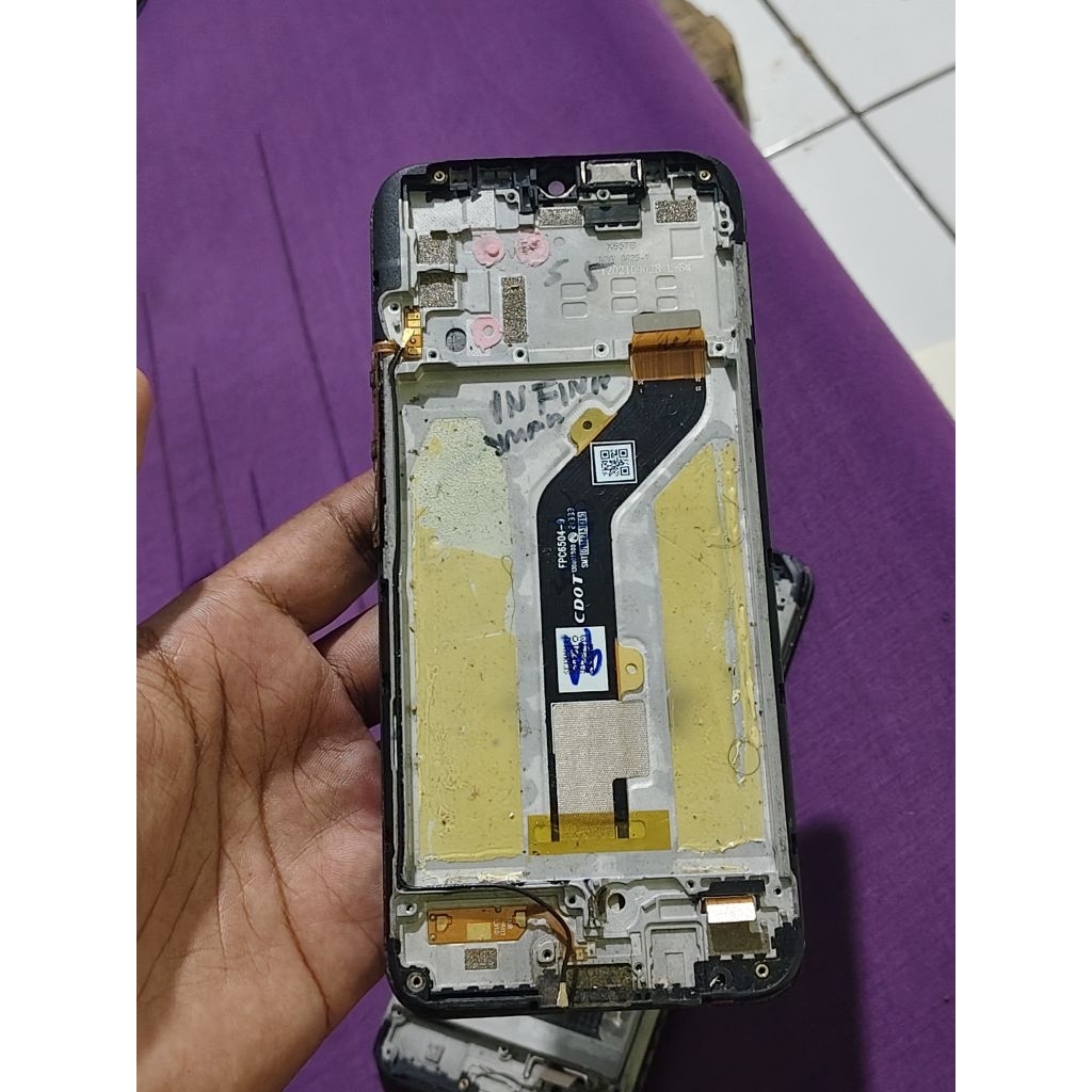 lcd infinix smart 5 ori copotan