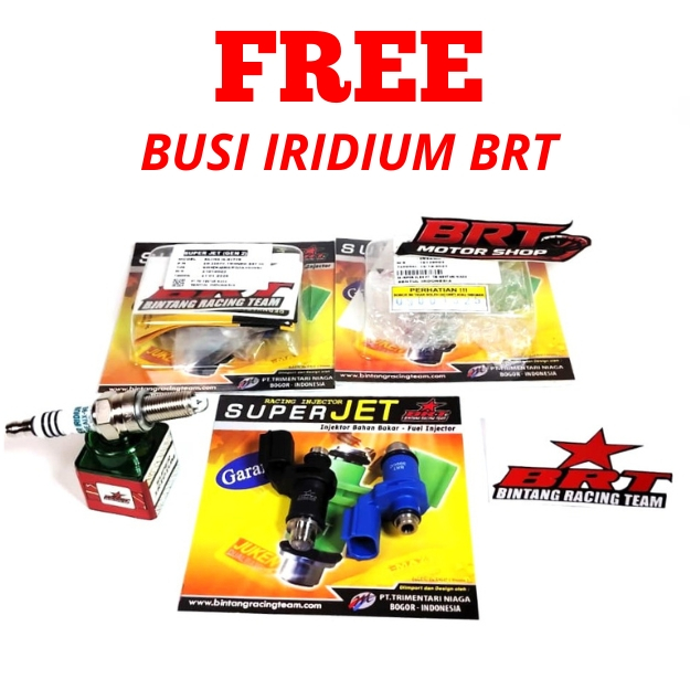 INJECTOR BRT 6 10 Hole NMAX AEROX LEXI XMAX WR M3 R15 VIXION VVA MX KING NEW INJEKTOR RACING BRT  6h