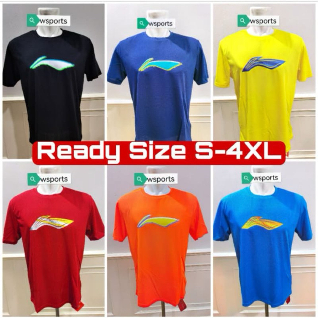 Kaos Badminton LiNing Original