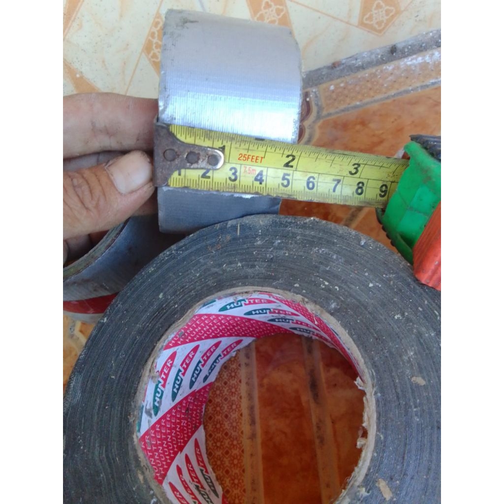 Lakban Kain Kiloan Silver