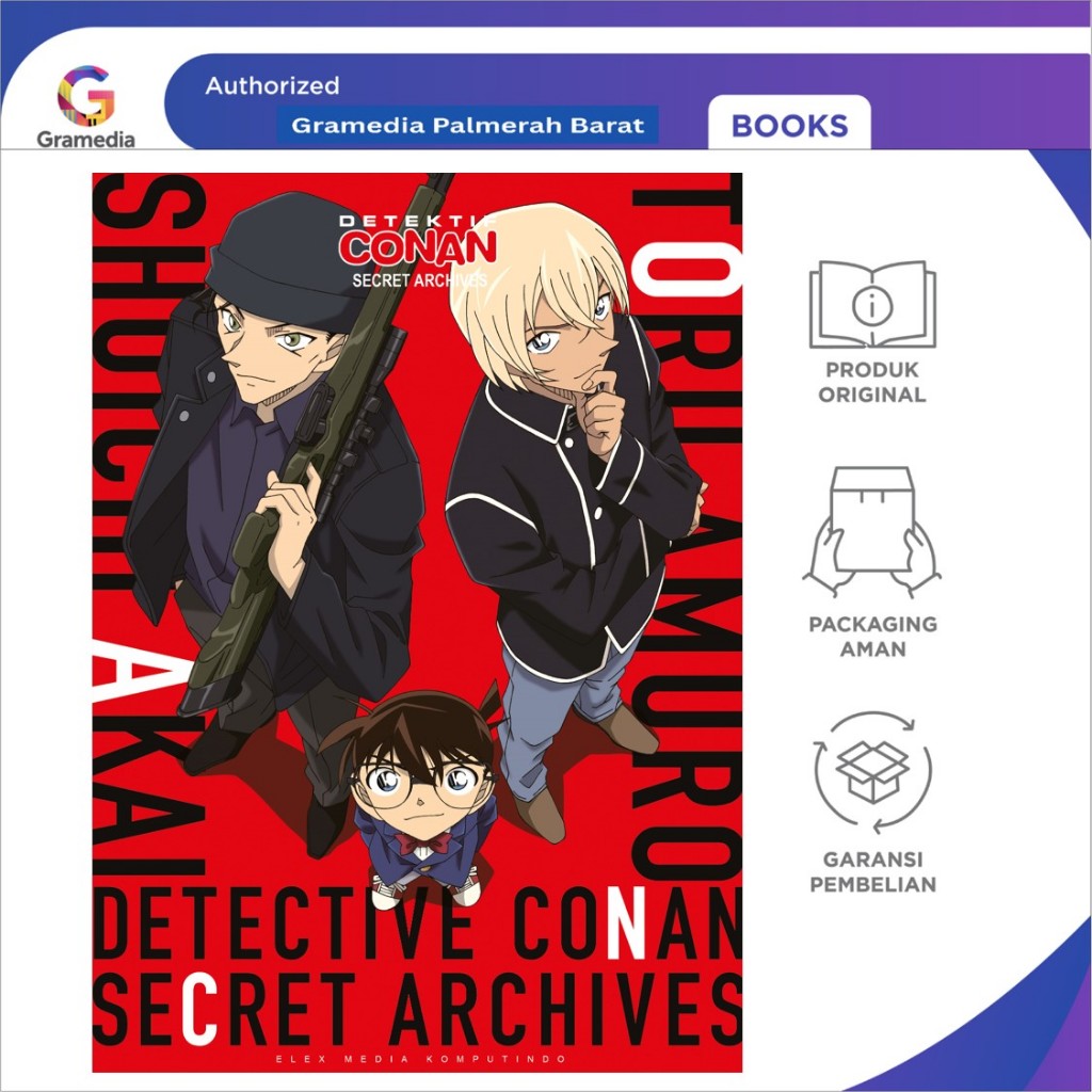 Detektif Conan Secret Archives 02 Shuichi Akai & Toru Amuro
