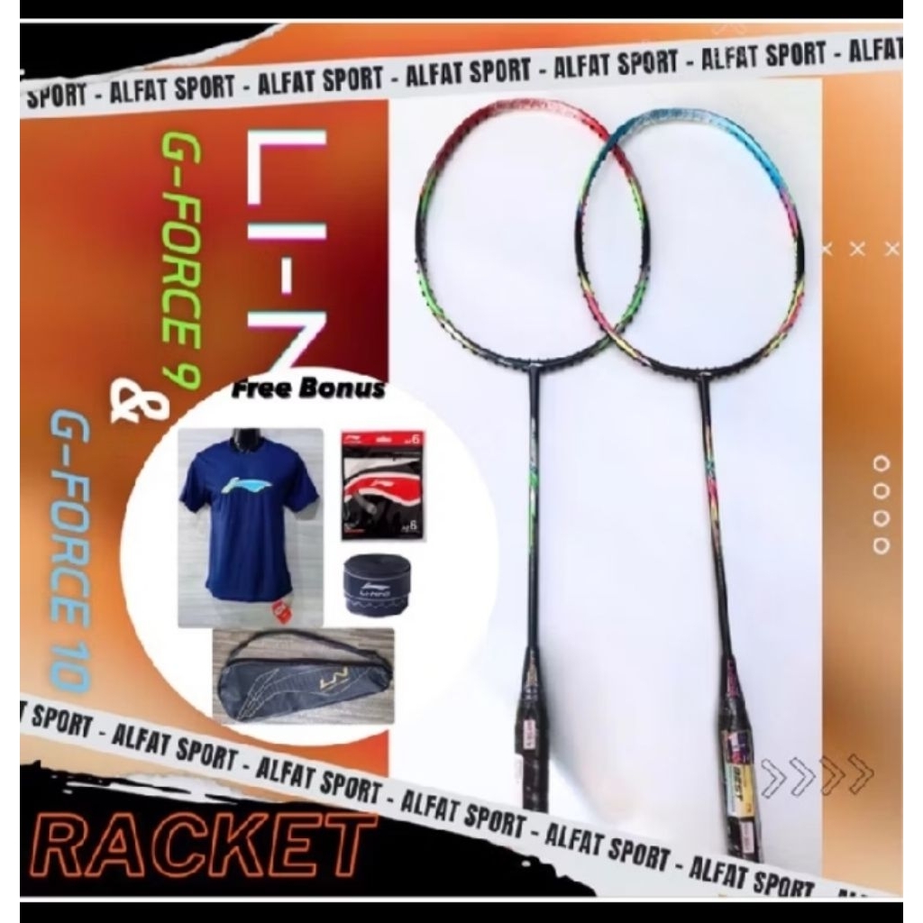 RAKET LI NING G FORCE 9 ORIGINAL