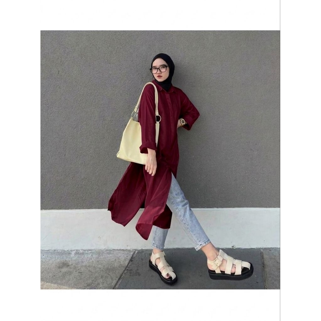 Tunik Kurti Rayon Twill Ori