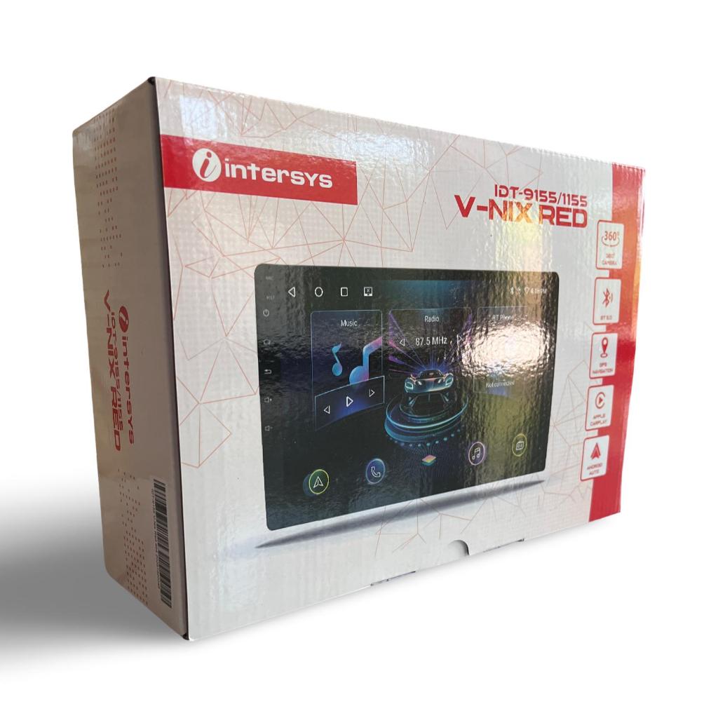 Android Intersys IDT 9155 9 Inch V-NIX RED Carplay dan Android Auto