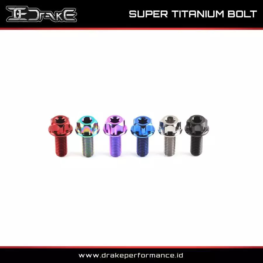 [CLEARANCE] Drake Baut Titanium Kaliper Brembo 2P 2 P 4P 4 P Grade 5