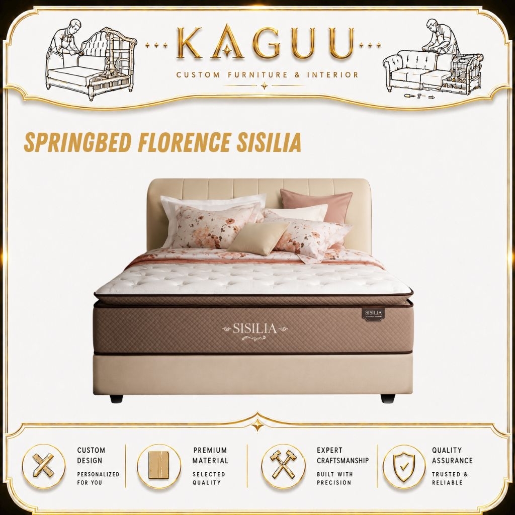 Springbed Florence Sisilia 200x200 | Springbed Florence Sisilia Murah Palembang