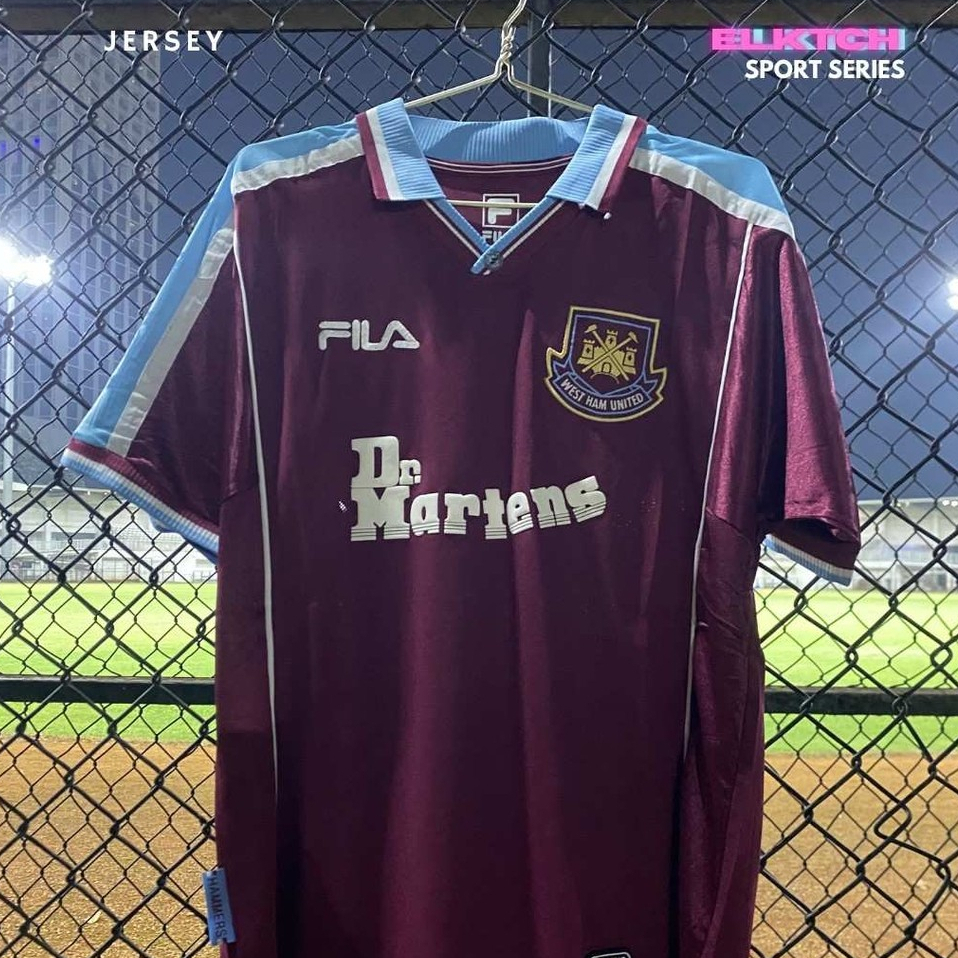 El.katschee - Jersey Retro / Vintage Westham Dr Martens - Dry Fit