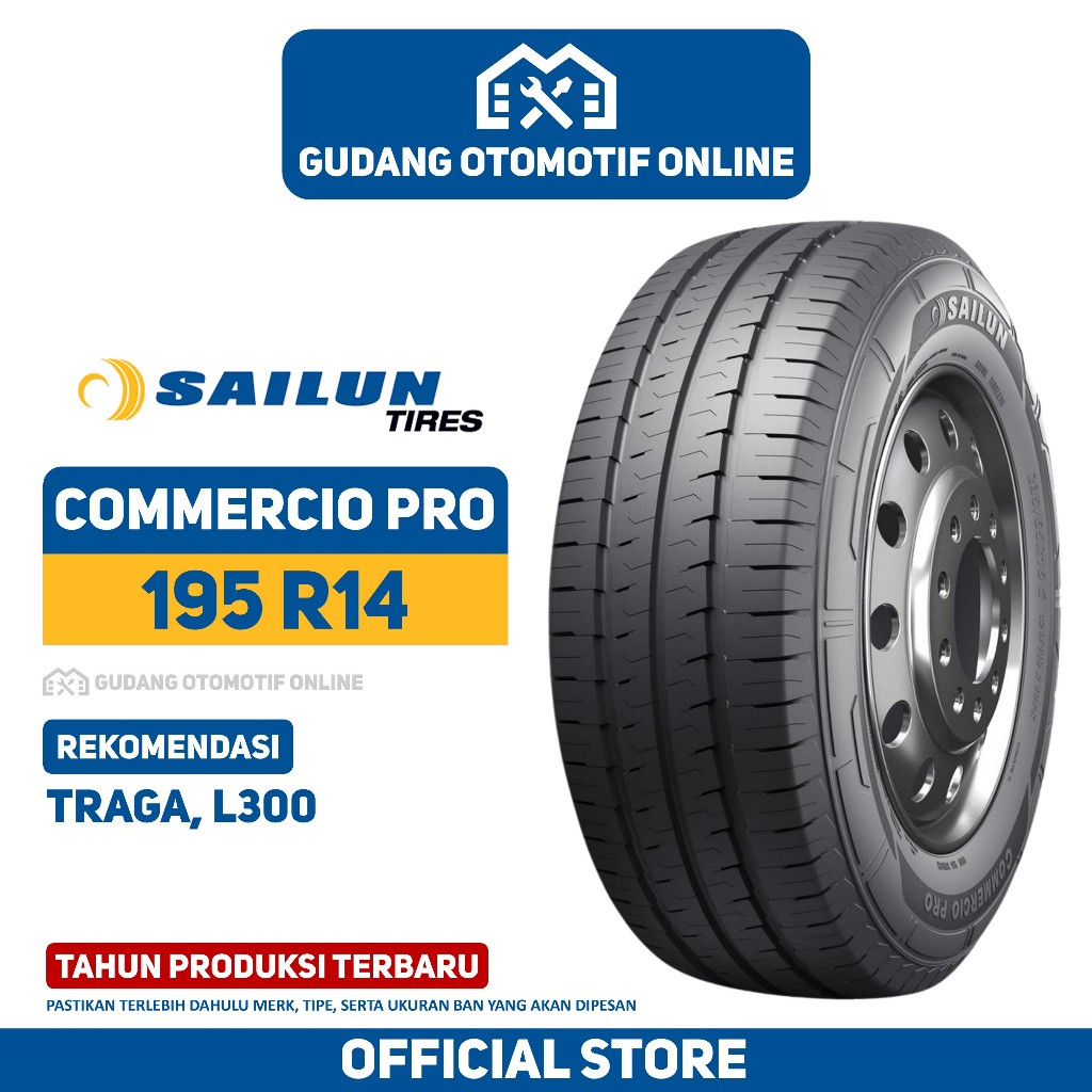 Ban Sailun Commercio Pro 195 R14 Ban Mobil Traga L300