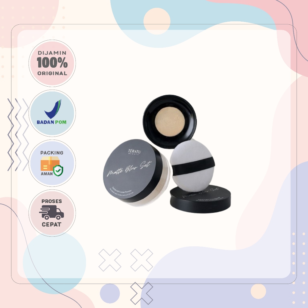 Teratu Matte Blur Set Translucent Loose Powder 15 g