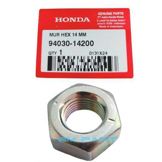 Mur Kipas Rumah Roller Nut Hex 14mm Beat Vario PCX 94030-14200