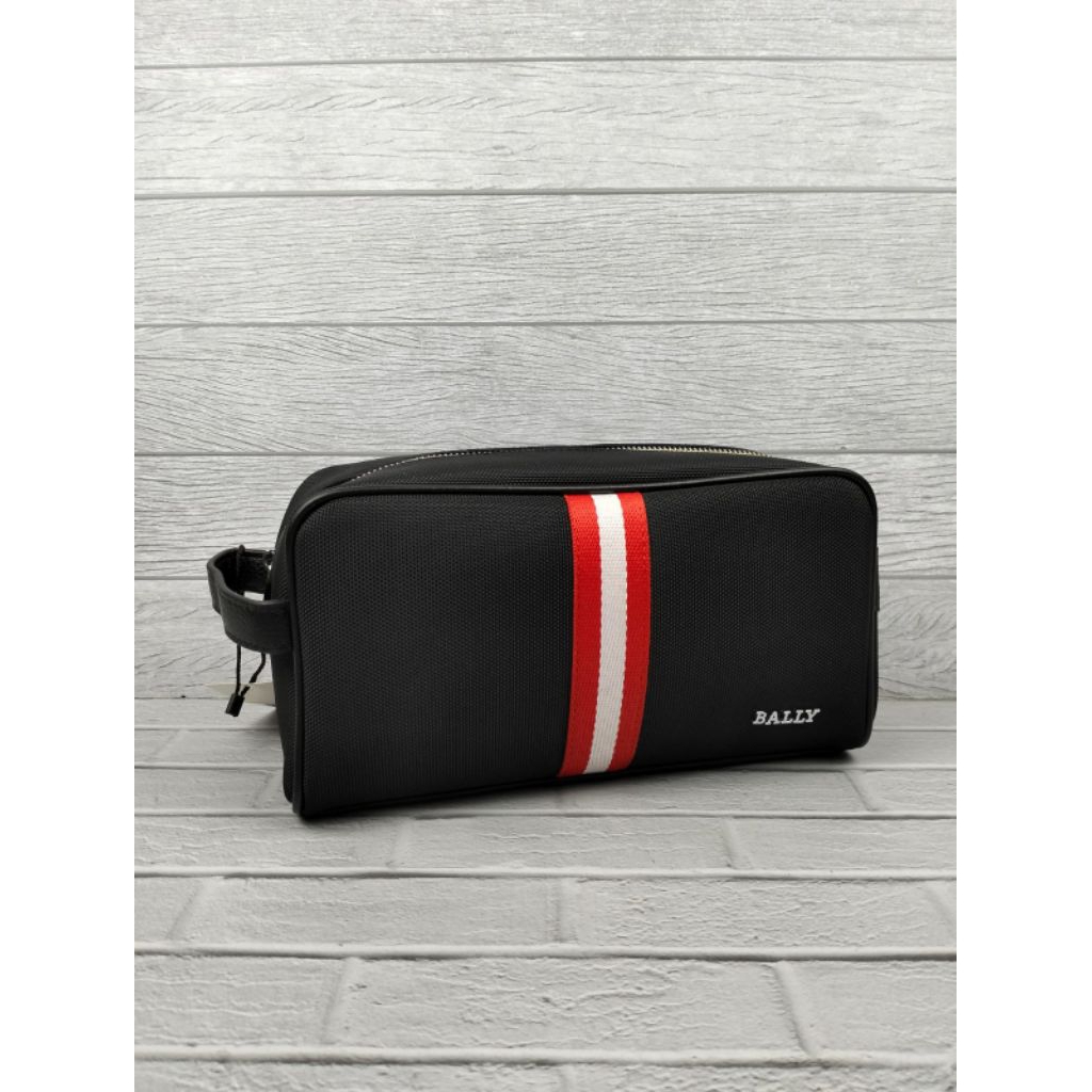 Handbag pouch pria bally tas tangan import
