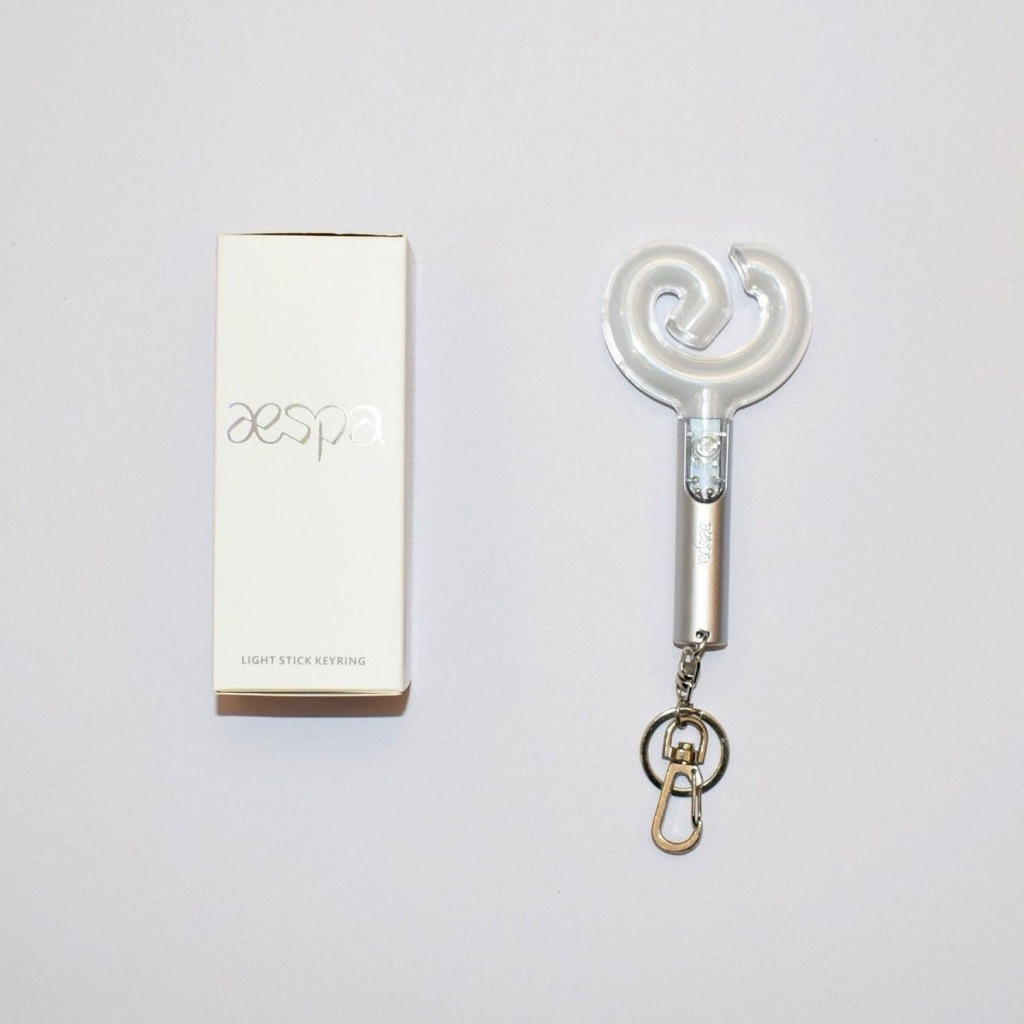 [PREORDER] aespa Mini Light Stick Keychain – Gantungan Mini Lightstick aespa
