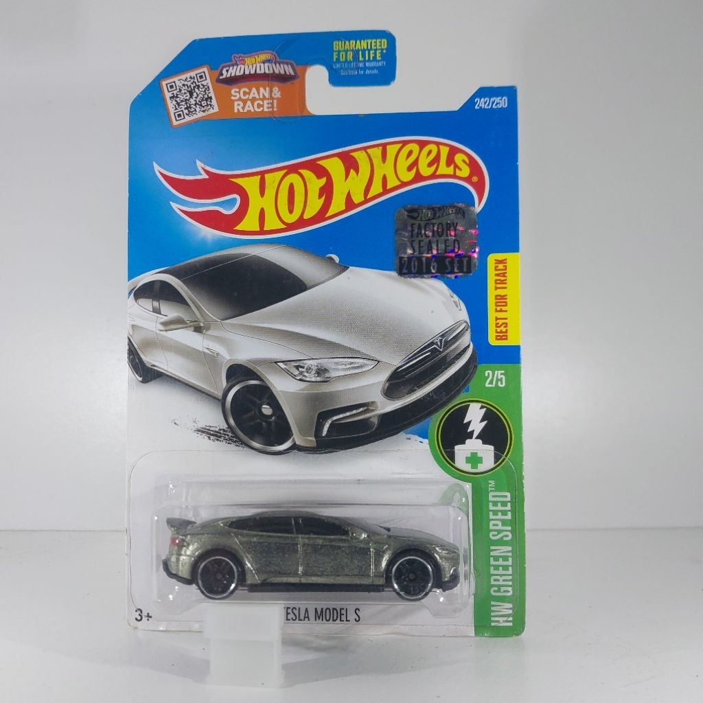 Hot Wheels Tesla Model S Zamac Factory Sealed Walmart