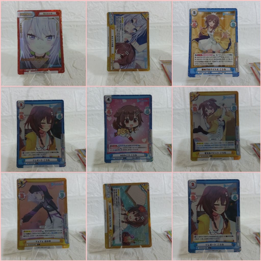 Rebirth For You Bushiroad Hololive Kartu TCG Trading Card Game Foil