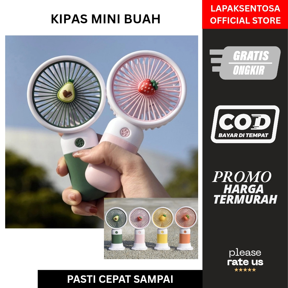 Kipas Buah Kipas Mini USB Kipas Genggam Tangan Charger Kabel