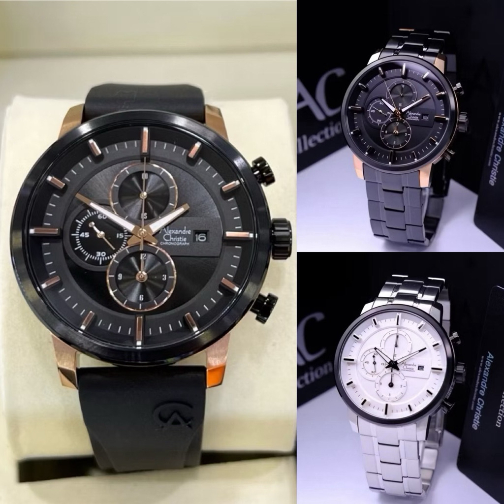 Jam Tangan Pria Alexandre Christie 6323 AC6323 AC 6323MC (ORIGINAL)