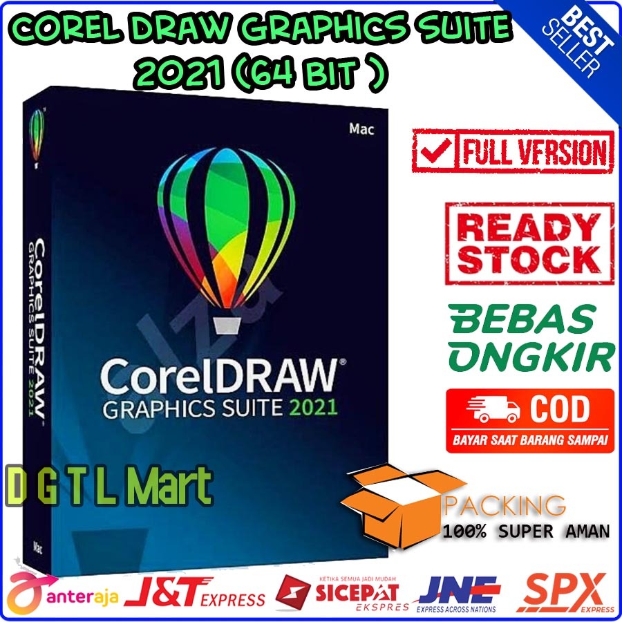 DVD Corel Draw Graphics Suite 2021 64 Bit