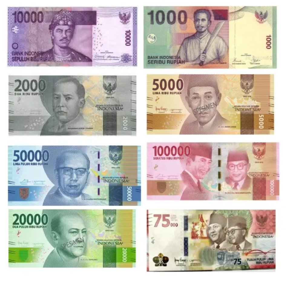 uang uangan/uang mainan untuk edukasi mengenal rupiah untuk tugas sekolah
