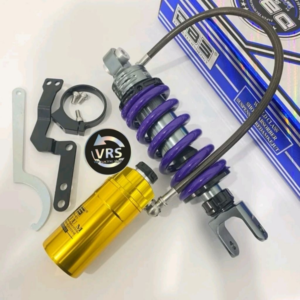 Monoshock Tabung DBS 933 Vixion New Vixion Old R15 V2 R15 V3 Shock Belakang Tabung Pisah Klik Fungsi