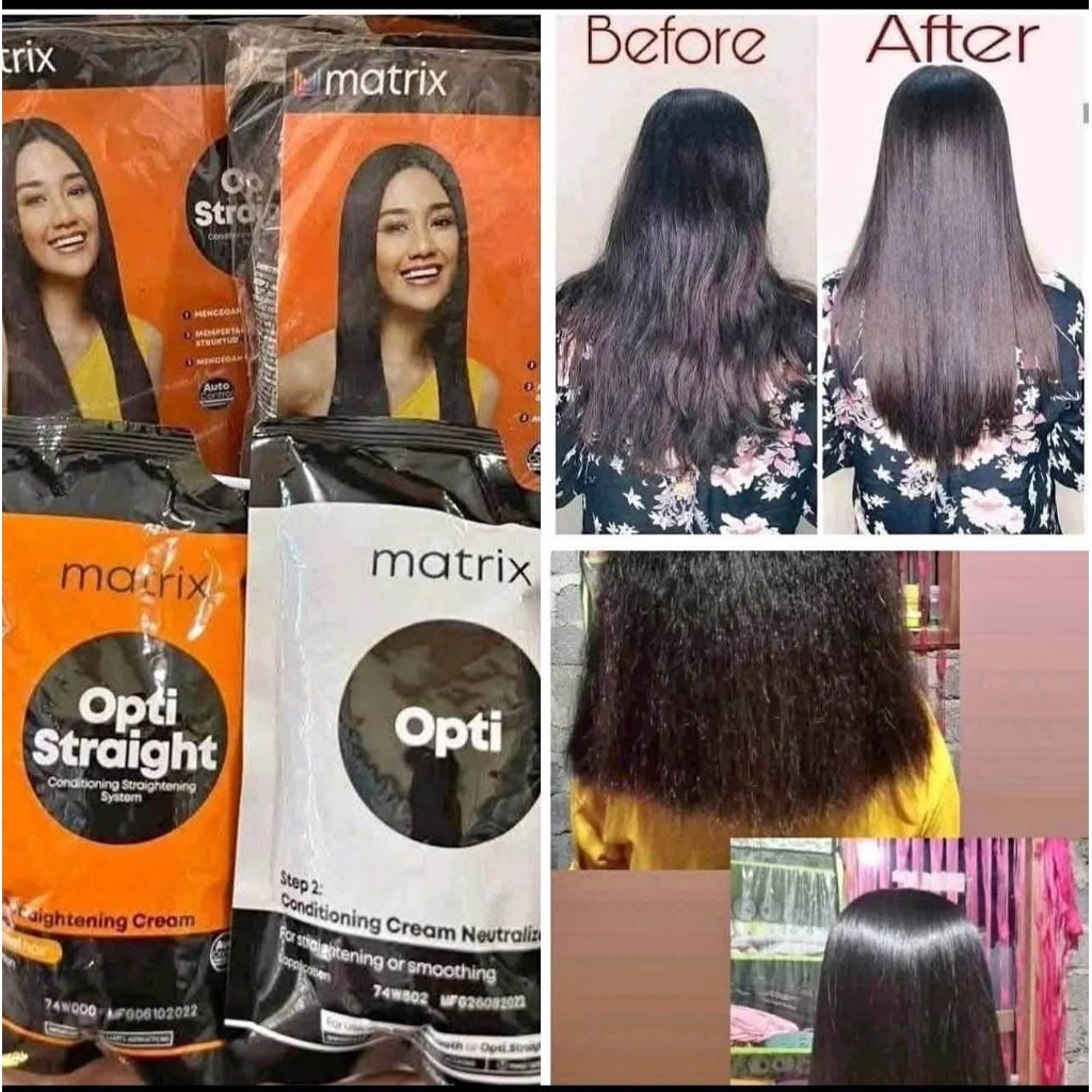 matrix pelurus rambut