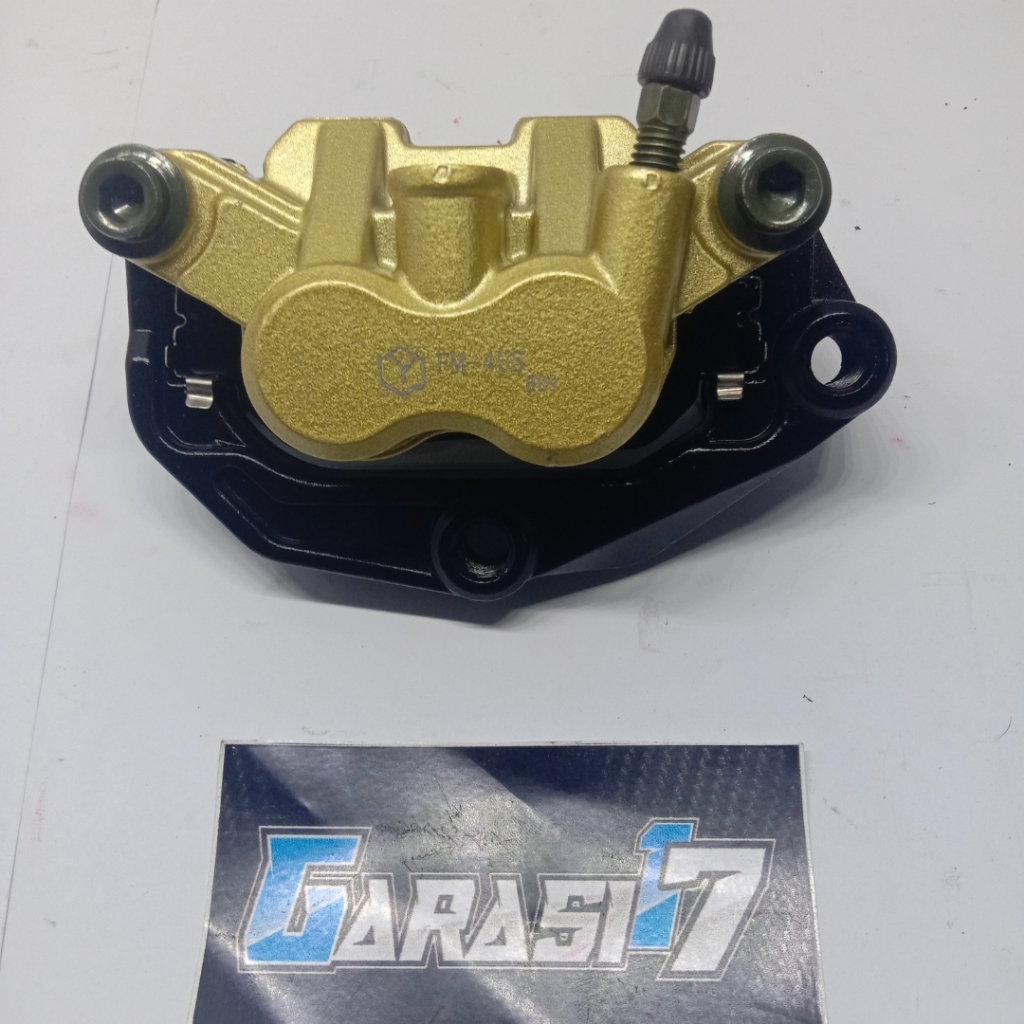 Berkualitas Kaliper Caliper Master Rem Depan 2 Piston Rx King Rxking / F1 Zr / Jupiter Z / Vega R La