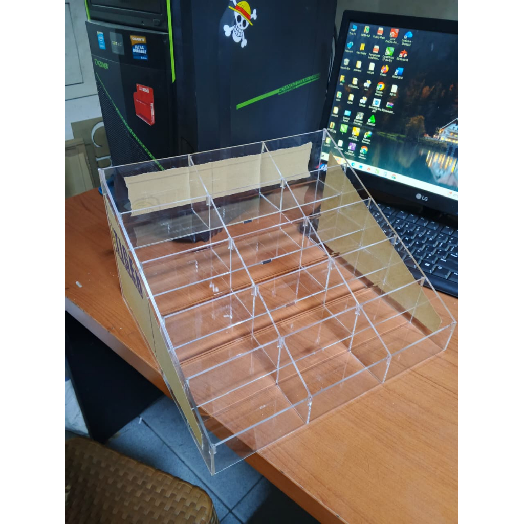 Rak Obat Obatan Warung | Tempat Obat Akrilik