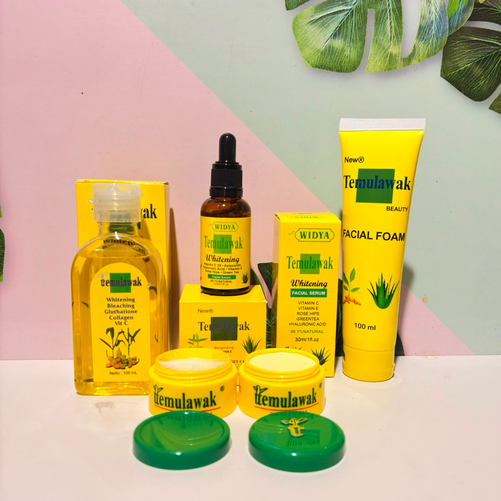 PAKET LENGKAP CREAM TEMULAWAK 5in1 / 6in1