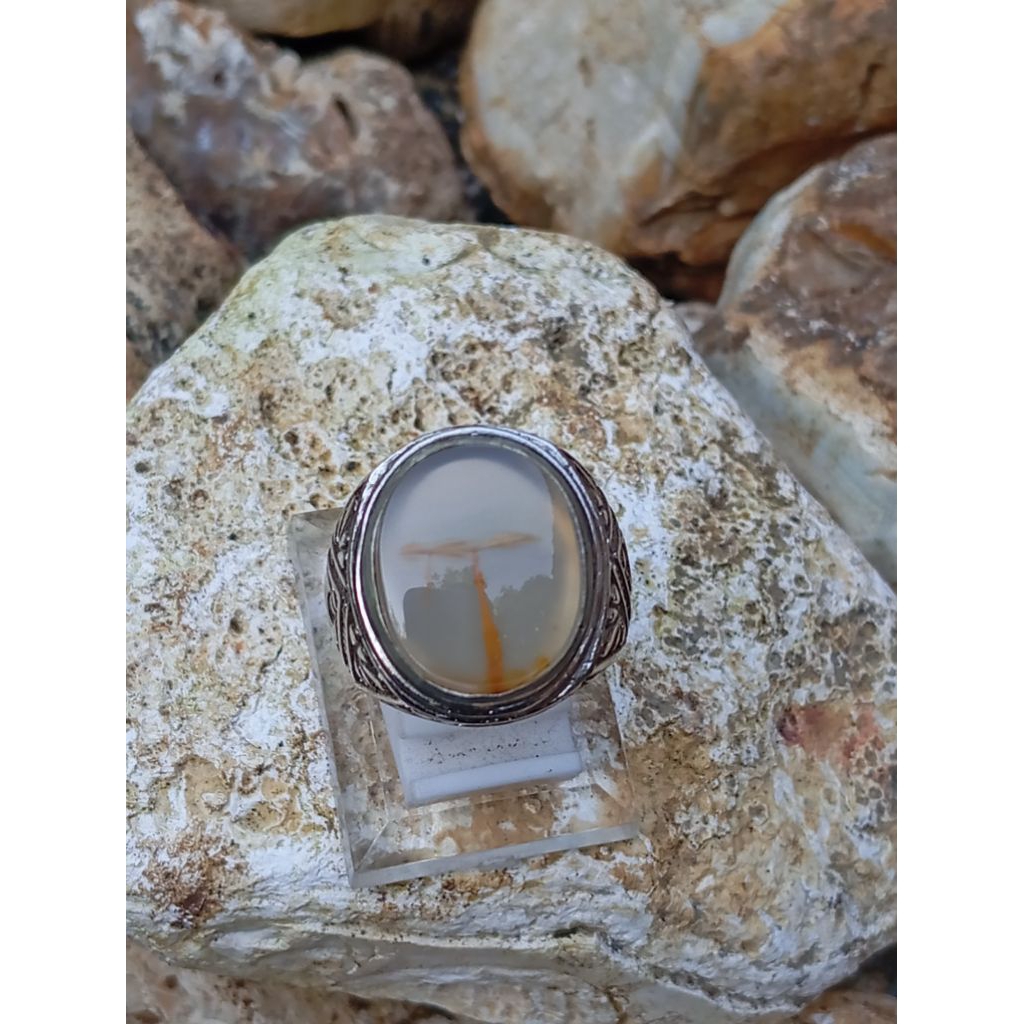 natural cincin sodolanang huruf T peria dan wanita