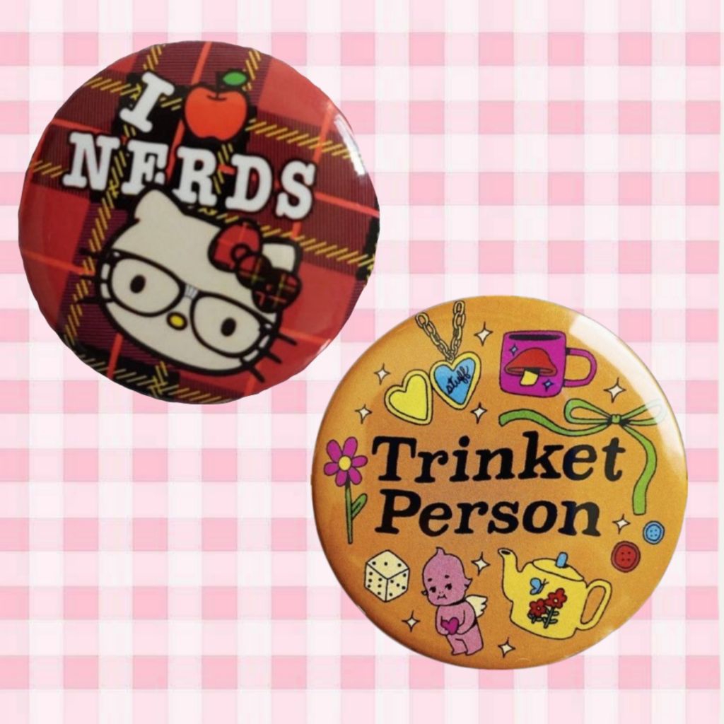 PIN BUTTON PIN AESTHETIC