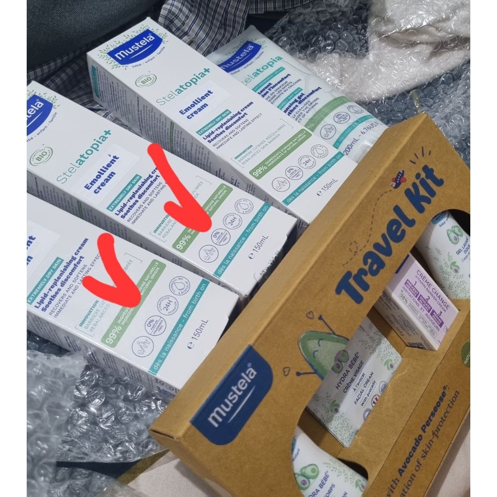 NEW Mustela Stelatopia Emollient Cream NEAR ED