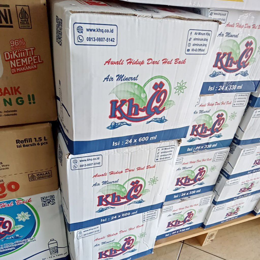 Kh-Q Air mineral kemasan plastik