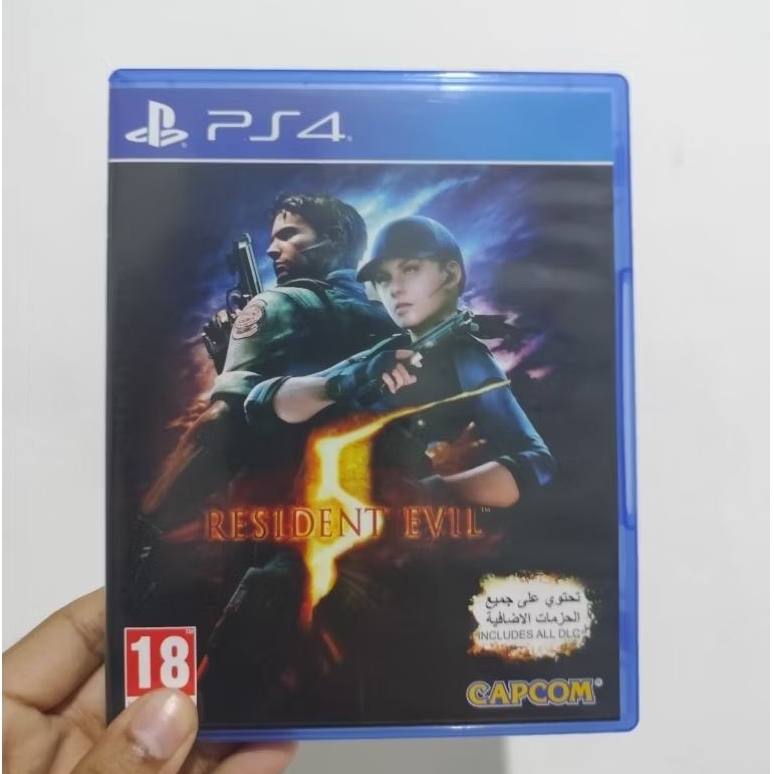Pre - Owned BD PS4 Resident Evil 5 & Resident Evil 6 Original - Bluray Disc RE5 RE6