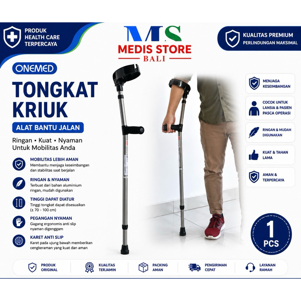 Tongkat elbow gea | Tongkat Siku | Tongkat elbow