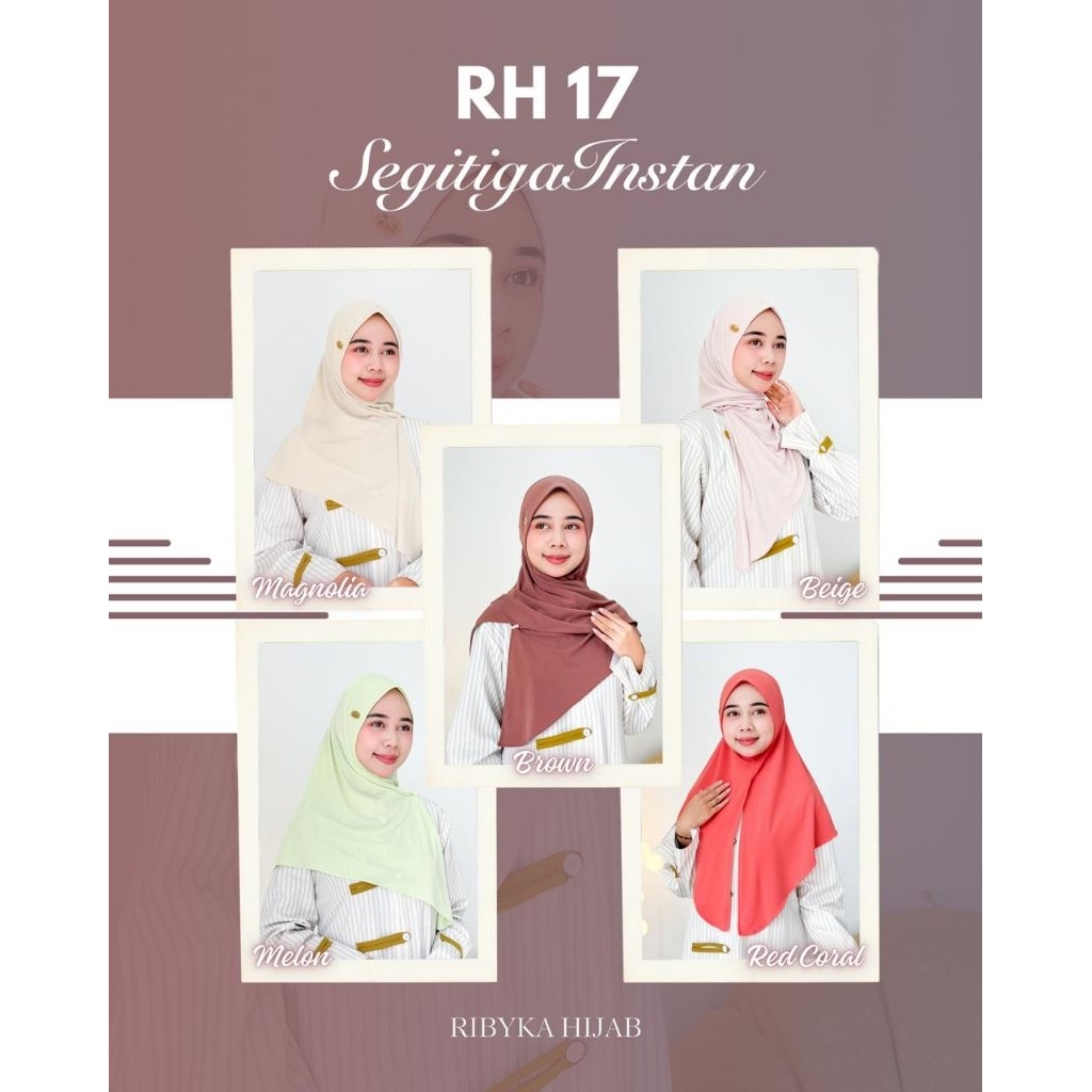 RH 17 HIJAB INSTAN RIBYKA