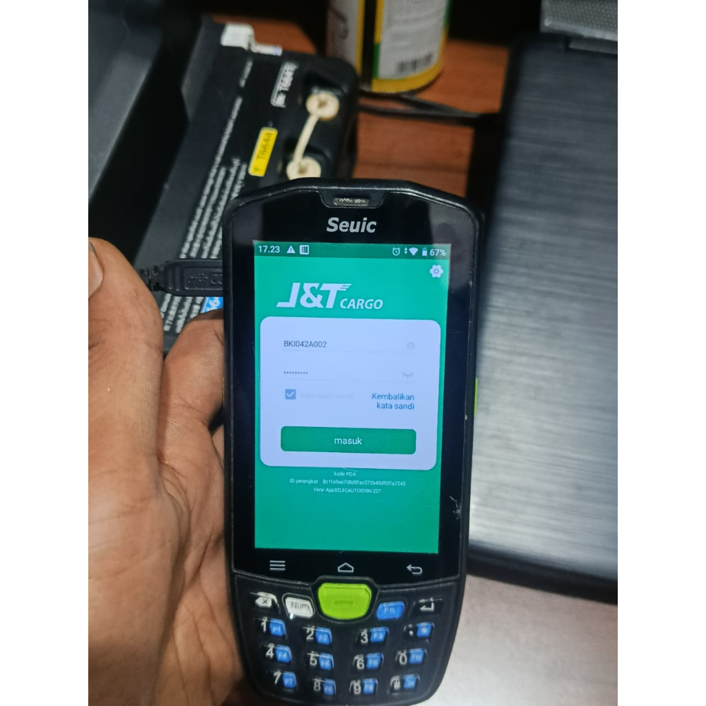 PDA seuic scanner ex JNT Cargo original normal