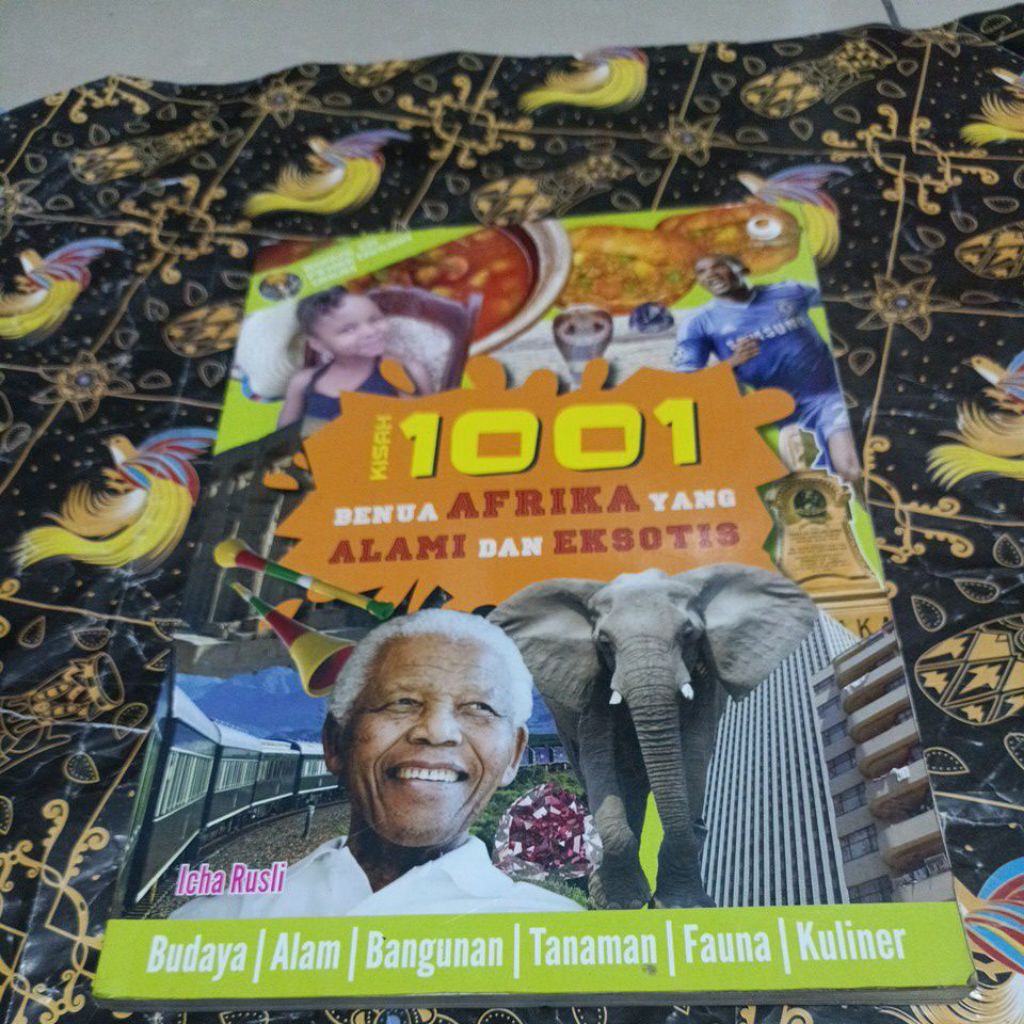 Buku Kisah 1001 Benua Afrika yang Alami dan eksotis