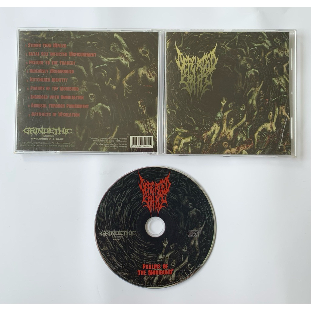 CD Defeated Sanity ‎– Psalms Of The Moribund