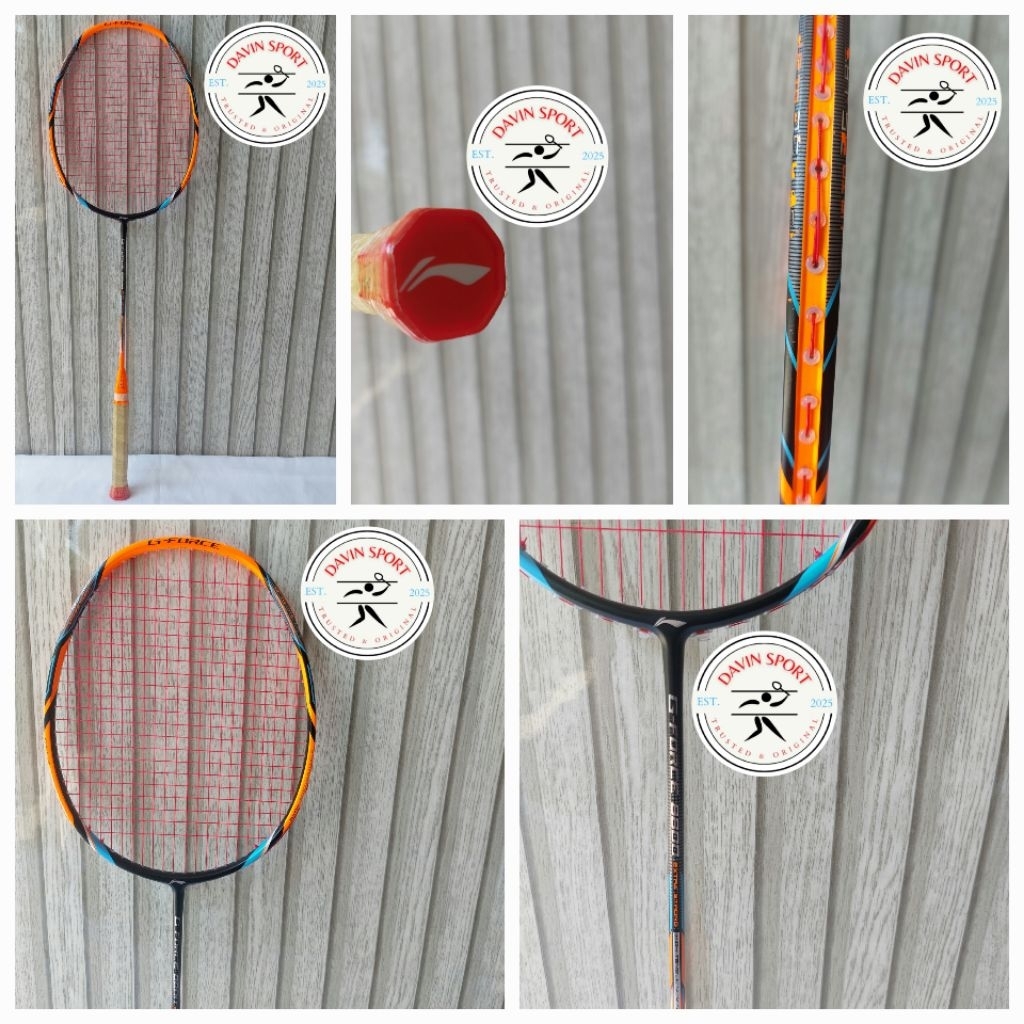 RAKET BADMINTON LINING G FORCE 8800 EXTRA STRONG 100% ORIGINAL