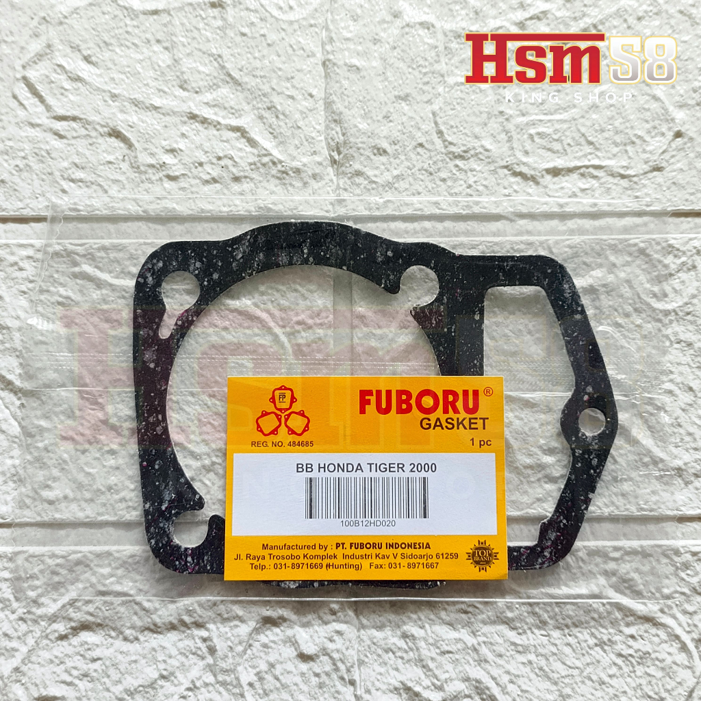 GASKET PERPAK PAKING BLOK BAWAH TIGER 2000 FUBORU