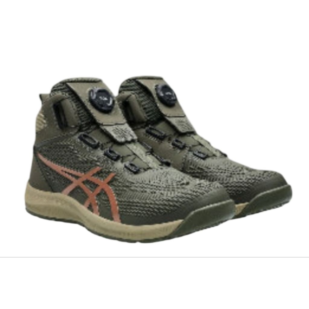 asics safety shoes cp 122 Green