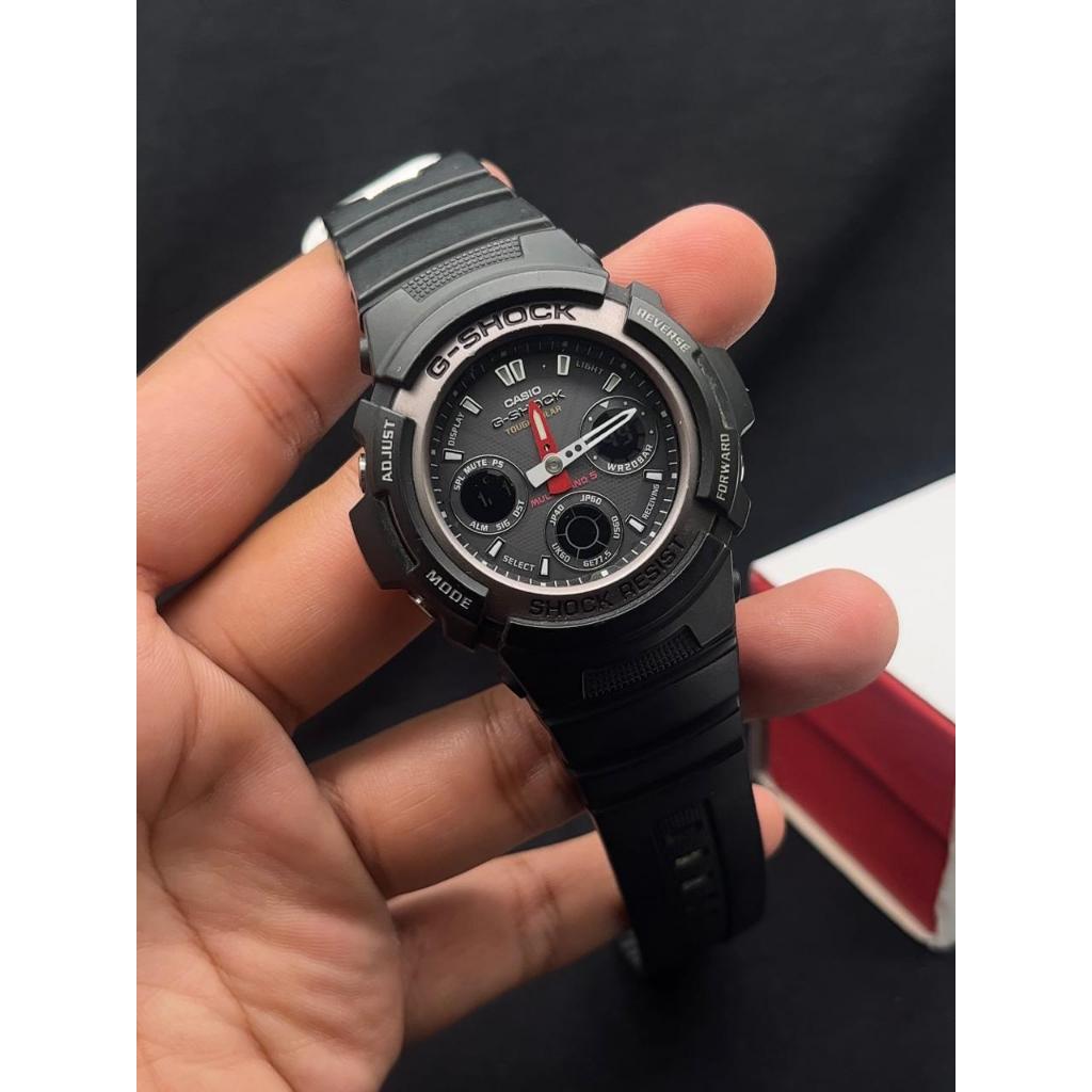 Jam Tangan G-Shock AWG-M100-1A Solar Second No Box