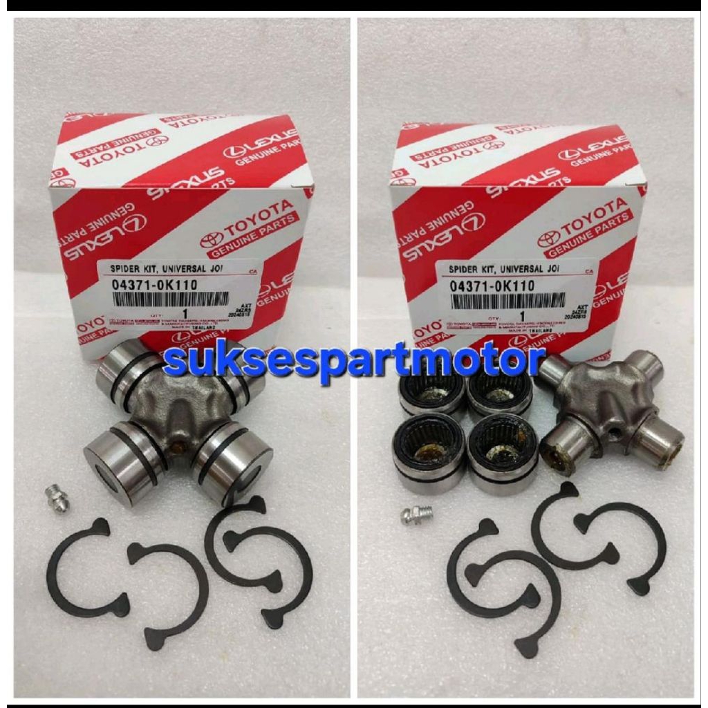 cros joint/spider kit hilux vigo 04371-0k110 original