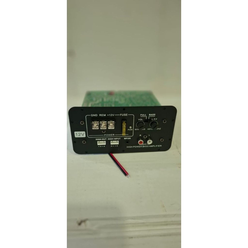 KIT MESIN BASSTUBE/POWER KIT BASSTUBE 10INCHI