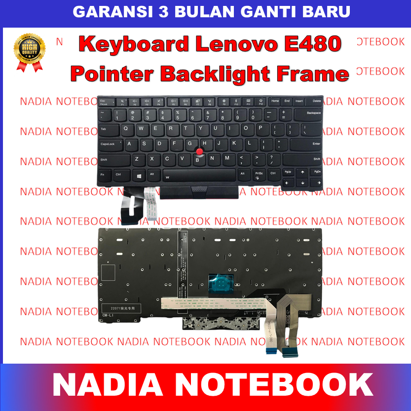 Keyboard Lenovo ThinkPad E480 L490 P43S R480 R480S T480S T490 T490S