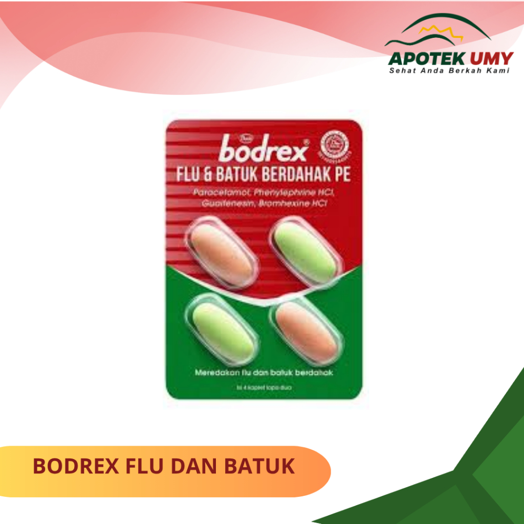 BODREX FLU BATUK BERDAHAK PE