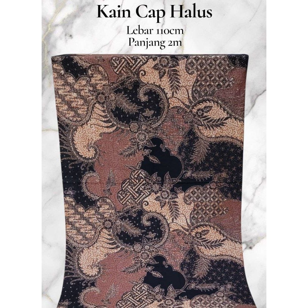[FREE BOX & PAPERBAG] Kain Batik Tulis Kombinasi Cap Halus Katun 2 Meter