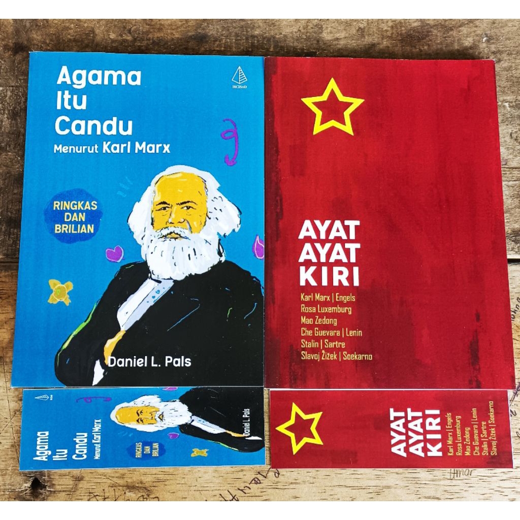 Paket 2 Buku Ayat Kiri & Agama Itu Candu Menurut Karl Marx oleh Daniel L Pals dan Karl Marx Engels
