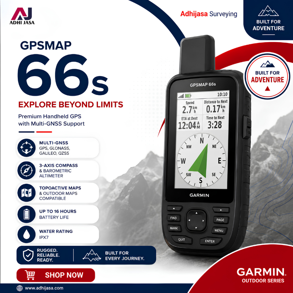 GPS Garmin 66s Handheld GPS MAP
