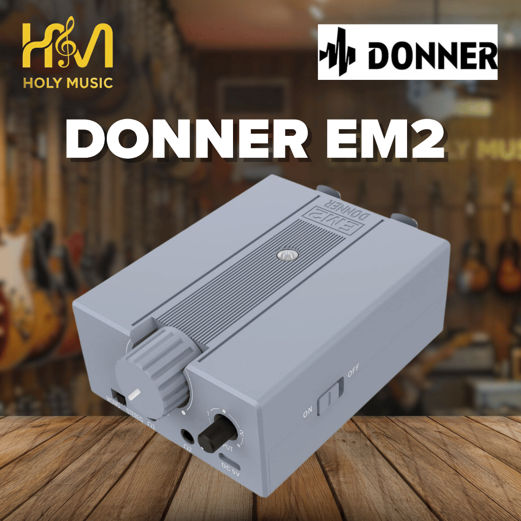 DONNER EM2 Wireless In-Ear Monitor System UHF – Original & Resmi